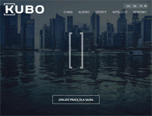 Tablet Screenshot of kubo.net.pl