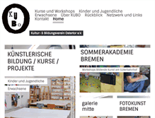 Tablet Screenshot of kubo.de